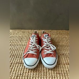 Orange Converse All Stars
